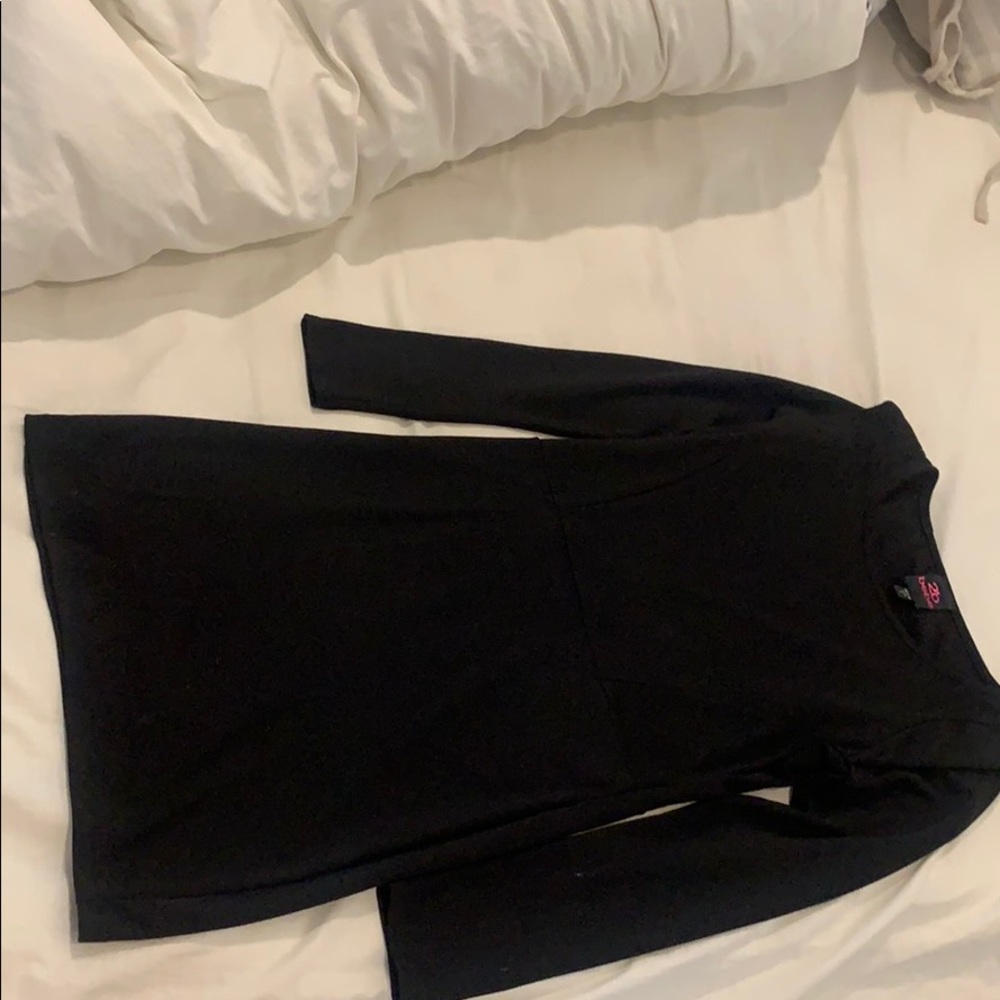 Black cocktail dress